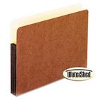 Pendaflex Watershed 3 1/2 Inch Expansion File Pockets, Straight Cut, Letter, Redrope ESS35247