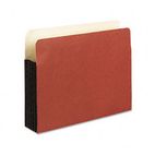 Pendaflex Watershed 5 1/4 Inch Expansion File Pockets, Straight Cut, Letter, Redrope ESS35344