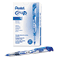Pentel 24/7 Roller Ball Capped Free-Flowing Liquid Pen, Blue Ink, Medium, Dozen PENBLD97C