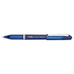 Pentel EnerGel NV Liquid Roller Ball Stick Gel Pen, Blue Ink, Needle PENBLN25C