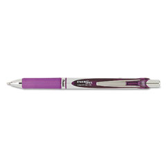 Pentel EnerGel RTX Roller Ball Retractable Gel Pen, Violet Ink, Medium PENBL77V