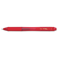 Pentel EnerGel X Roller Ball Retractable Gel Pen, Red Ink, Dozen PENBL107B
