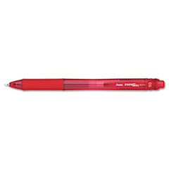 Pentel EnerGel X Roller Ball Retractable Gel Pen, Red Ink, Fine, Dozen PENBLN105B