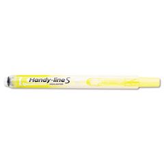 Pentel Handy-line S Retractable & Refillable Highlighter, Yellow PENSXS15G
