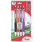 Pentel Hyper-G Roller Ball Retractable Gel Pen, Assorted Ink, Medium, 4/Pack PENKL257BP4M