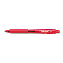 Pentel WOW! Ballpoint Retractable Pen, Red Ink, Medium, Dozen PENBK440B