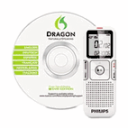 Philips Digital Voice Tracer 625 Digital Recorder, 2GB Memory, Transcription Software PSPLFH062527