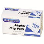PhysiciansCare Alcohol Pads, 50 Pads/Box ACM51019
