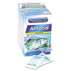 PhysiciansCare Antacid Tablets, 2 Tablets/Packet, 50 Packets/Box ACM90089