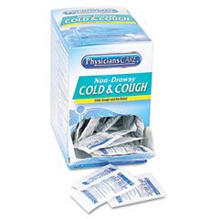PhysiciansCare Cold & Cough Tablets, 50 Two-Packs/Box ACM90092