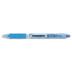 Pilot B2P BeGreen Ballpoint Pen, 1.0 mm, Blue Ink, Dozen PIL32801