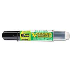 Pilot BeGreen Dry Erase Marker, Black Ink, Chisel PIL43914