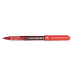 Pilot BeGreen VBall Roller Ball Stick Liquid Pen, Red Ink, Extra Fine, Dozen PIL53208