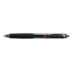 Pilot G-Knock BeGreen Gel Roller Ball Pen, Retractable, Black Ink, 0.7mm Fine, Dozen PIL31506