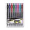 Pilot G2 Gel Roller Ball Pen, Retractable, Assorted Inks, 0.7mm Fine, 8 per Set PIL31128