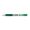 Pilot G2 Gel Roller Ball Pen, Retractable, Green Ink, 0.5mm Extra Fine, Dozen PIL31005