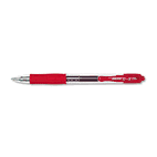 Pilot G2 Gel Roller Ball Pen, Retractable, Red Ink, 0.5mm Extra Fine, Dozen PIL31004
