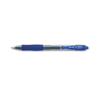 Pilot G2 Gel Roller Ball Pen, Retractable, Refillable, Blue Ink, 0.7mm Fine, Dozen PIL31021