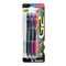 Pilot G2 Roller Ball Retractable Gel Pen, Assorted Ink, Fine, 3 per Pack PIL31023