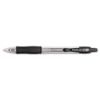 Pilot G2 Roller Ball Retractable Gel Pen, Black Ink, Ultra Fine, Dozen PIL31277