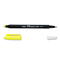 Pilot Markliter Black Ballpoint Pen & Fluorescent Yellow Chisel-Tip Highlighter PIL45600