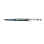 Pilot P-500 Gel Roller Ball Stick Pen, Needle Point, Black Ink, 0.5 Extra Fine, Dozen PIL38600