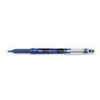 Pilot P-500 Gel Roller Ball Stick Pen, Needle Point, Blue Ink, 0.5mm Extra Fine, Dozen PIL38601