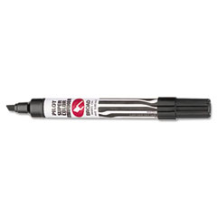 Pilot Permanent Marker, Broad Chisel Point Tip, Refillable, Black PIL44100