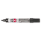 Pilot Permanent Marker, Broad Chisel Point Tip, Refillable, Black PIL44100