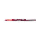 Pilot Precise V7 Roller Ball Stick Pen, Needle Pt, Red Ink, 0.7mm Fine, Dozen PIL35352