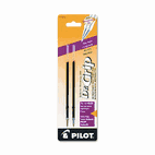 Pilot Refill, Better/EasyTouch/Dr Grip/GX300 Retract Ballpoint, Fine Tip, Red, 2/Pack PIL77212