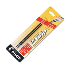 Pilot Refill, Better/EasyTouch/Dr Grip/GX300 Retract Ballpoint, Med, Red, 2/Pack PIL77229