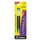 Pilot Refill for V Ball Retractable Rolling Ball Pen, Fine, Blue Ink PIL77286