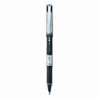 Pilot VBall Grip Roller Ball Stick Pen; Liquid Ink; Black Ink; Fine, Dozen PIL35570