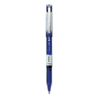 Pilot VBall Grip Roller Ball Stick Pen; Liquid Ink; Blue Ink; Extra Fine, Dozen PIL35471