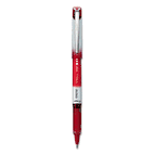 Pilot VBall Grip Roller Ball Stick Pen; Liquid Ink; Red Ink; Extra Fine, Dozen PIL35472