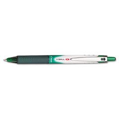 Pilot VBall Roller Ball Retractable Liquid Pen, Green Ink, Extra Fine PIL26109