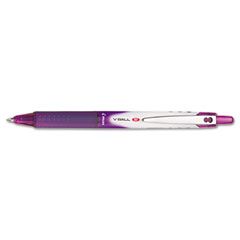 Pilot VBall Roller Ball Retractable Liquid Pen, Purple Ink, Extra Fine PIL26110