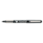 Pilot VBall Roller Ball Stick Pen, Liquid Ink, Black Ink, Extra Fine, Dozen PIL35200