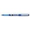 Pilot VBall Roller Ball Stick Pen, Liquid Ink, Blue Ink, Extra Fine, Dozen PIL35201