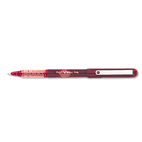 Pilot VBall Roller Ball Stick Pen, Liquid Ink, Red Ink, Fine Point, Dozen PIL35114