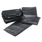 Platinum Plus Can Liner, Super Hexene Resin 55-60 gal, 1.55 mil, 39 x 56, 25/Carton WBIPLA5525
