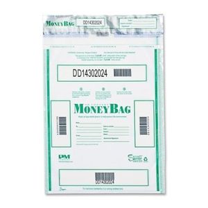 PM 58052 Tamper-Evident Deposit Bags, 20 x PMC58052
