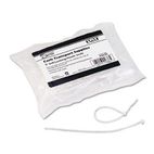 PM Company 5" Self-locking Plastic Seals, 250 Seals/Pack, Clear PMC04636