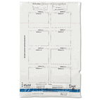 PM Company Clear Currency Bundle Bag, Holds 16 Bundles, 20 x 29-3/4, 100 Bags/Carton PMC58033