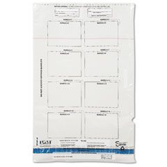 PM Company Clear Currency Bundle Bag, Holds 16 Bundles, 20 x 29-3/4, 100 Bags/Carton PMC58033