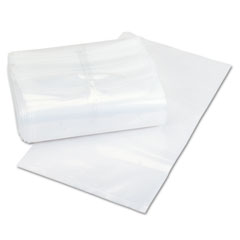PM Company Clear Disposable Plastic Coin Bag, 6mil, 10 x 18, 100/Pack PMC58011