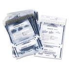 PM Company Clear Dual Deposit Bags, Tamper Evident, Plastic, 11 x 15, 100 Bags/Pack PMC58008