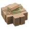 PM Company Corrugated Cardboard Coin Storage w/Denomination Printed On Side, Green PMC61010
