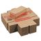 PM Company Corrugated Cardboard Coin Storage w/Denomination Printed On Side, Orange PMC61025